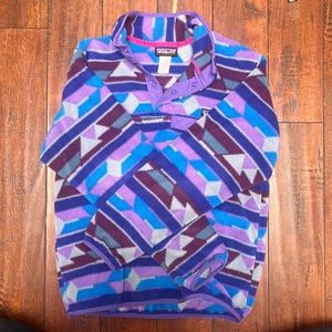 Patagonia Synchilla Snap Pullover Purple